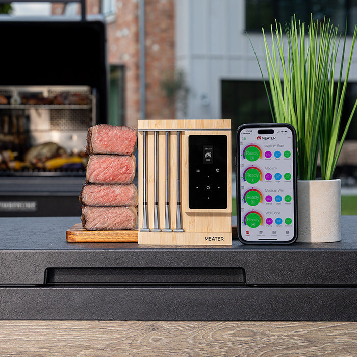 MEATER Pro XL und Grillhandschuhe